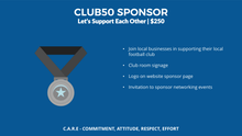 Load image into Gallery viewer, CLUB 50 Sponsorship Package